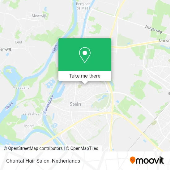 Kapsalon Chantal map