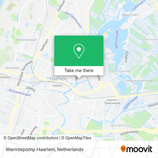 Warmtepomp Haarlem map