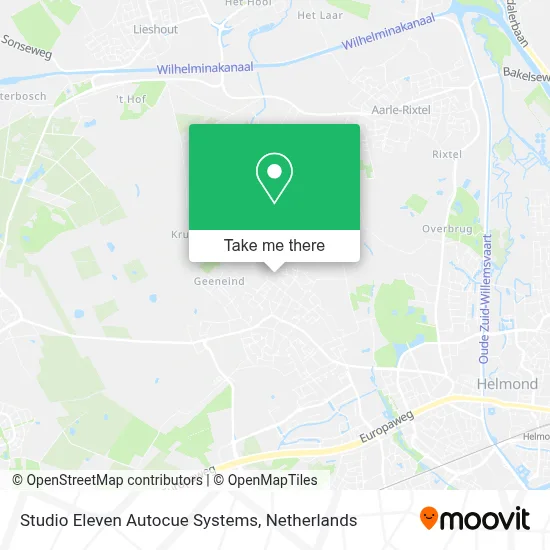Studio Eleven Autocue Systems map