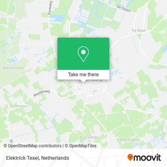 Elektrick Texel map
