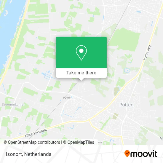Isonort map