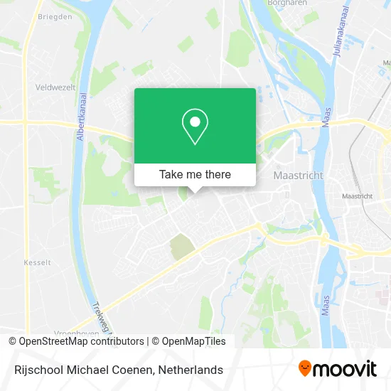 Rijschool Michael Coenen map