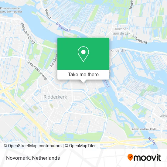 Novomark map