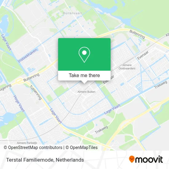 Terstal Familiemode map