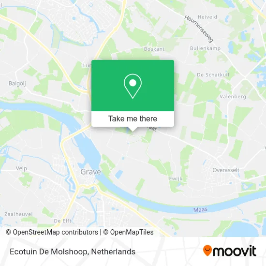 Ecotuin De Molshoop map