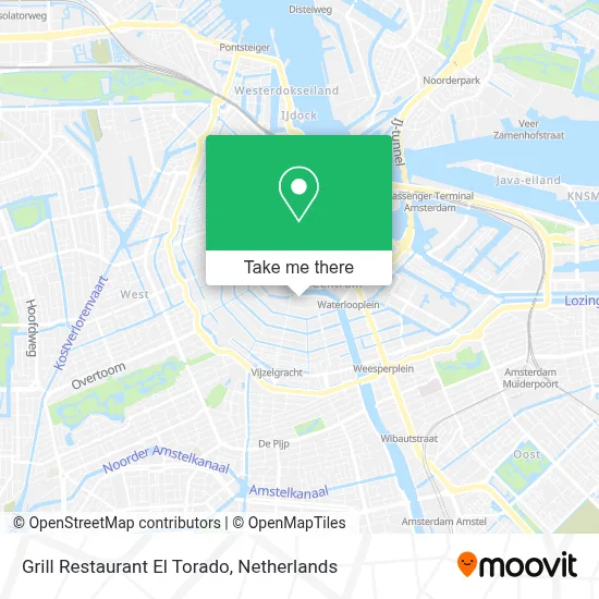 Grill Restaurant El Torado map