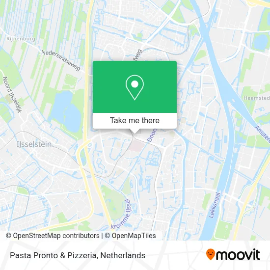 Pasta Pronto & Pizzeria map