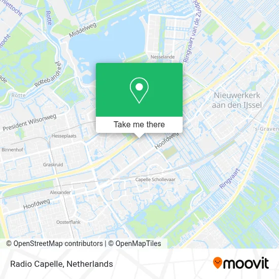 Radio Capelle map