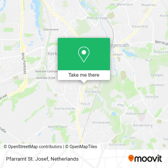 Pfarramt St. Josef map