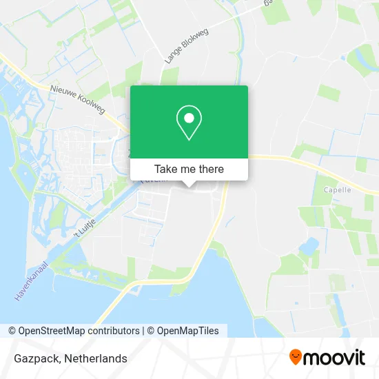Gazpack map