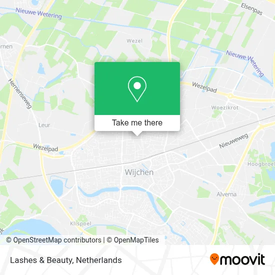 Lashes & Beauty map