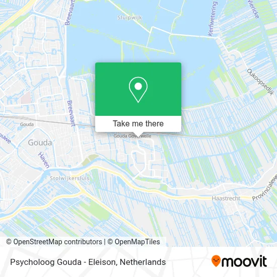 Psycholoog Gouda - Eleison map
