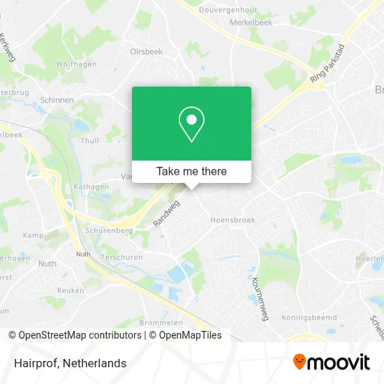 Hairprof map