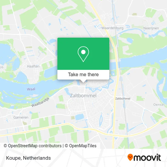 Koupe map