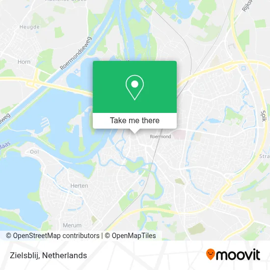 Zielsblij map