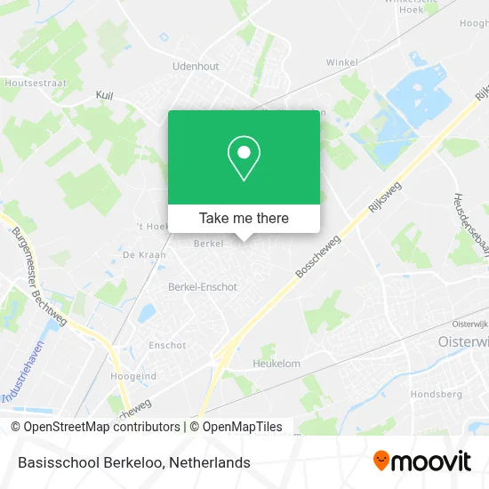 Basisschool Berkeloo map