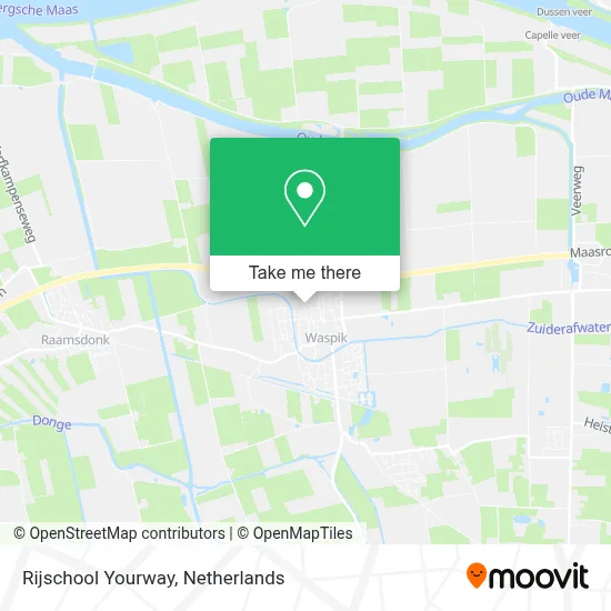 Rijschool Yourway map
