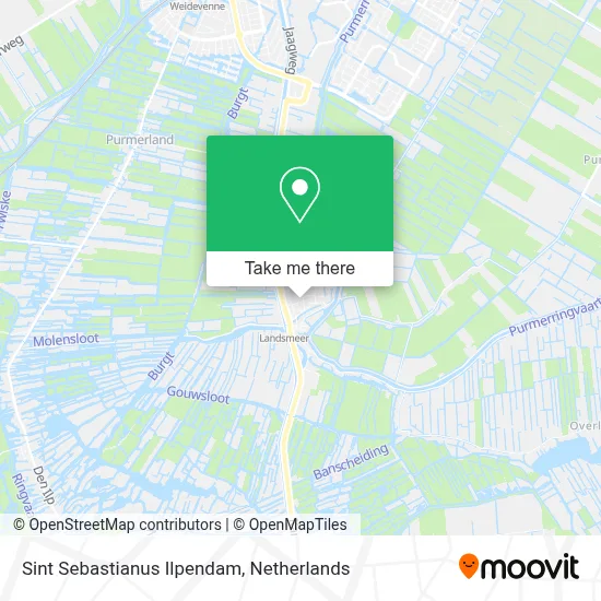 Sint Sebastianus Ilpendam Karte