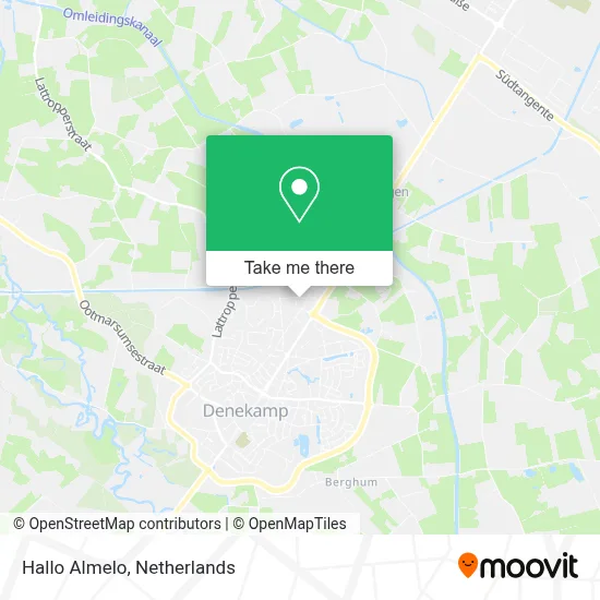Hallo Almelo map