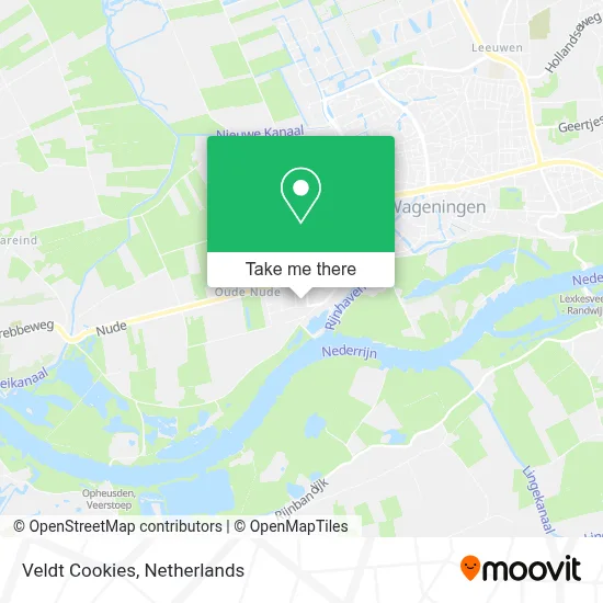 Veldt Cookies map