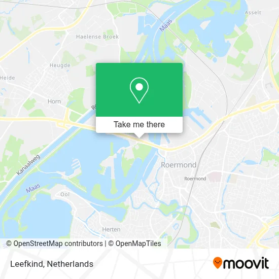 Leefkind map