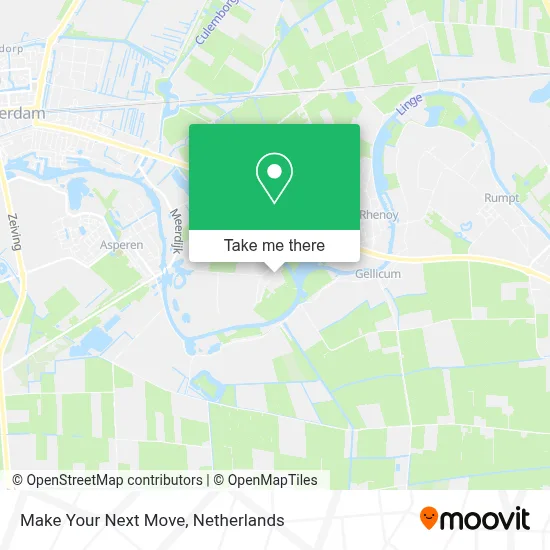 Make Your Next Move map