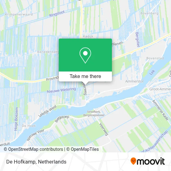 De Hofkamp map