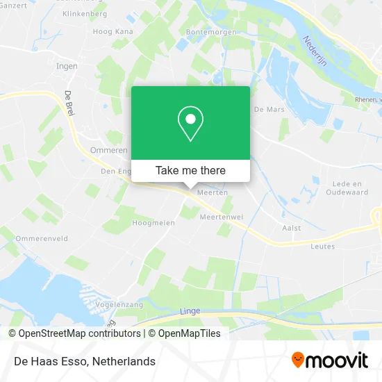 De Haas Esso map