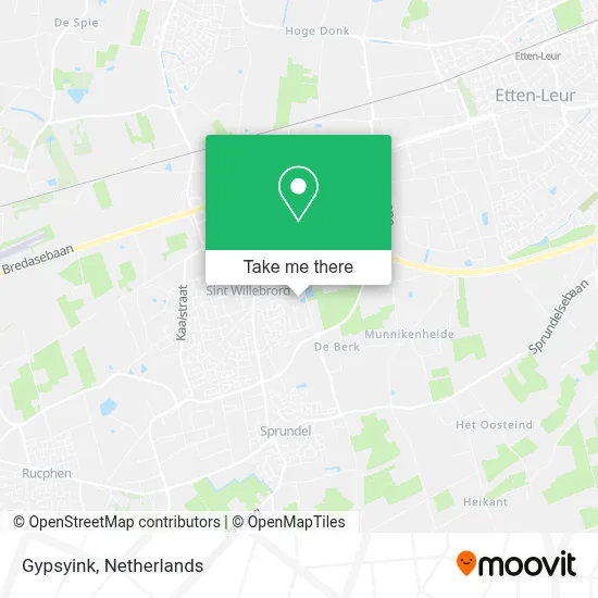 Gypsyink map