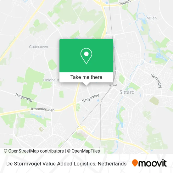De Stormvogel Value Added Logistics map