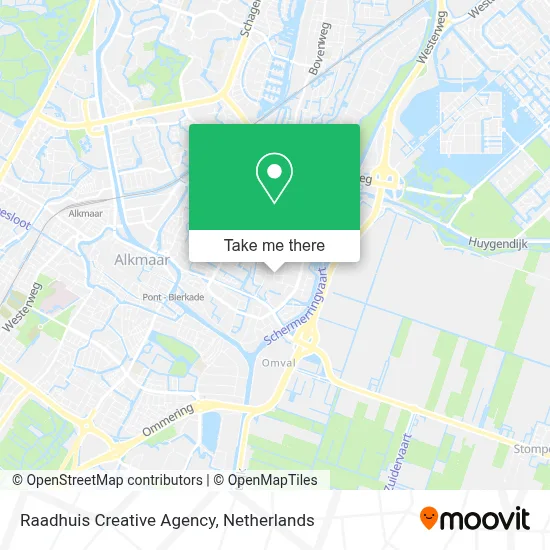 Raadhuis Creative Agency map