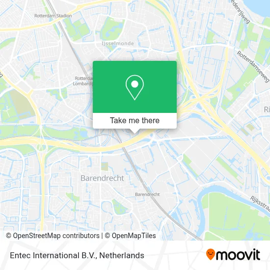 Entec International B.V. map