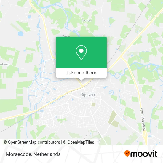 Morsecode Karte