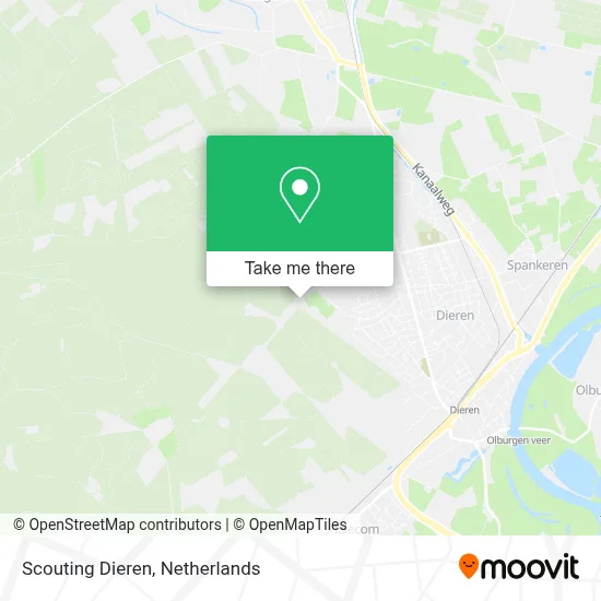 Scouting Dieren map
