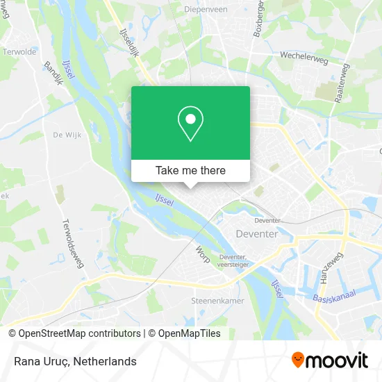 Rana Uruç map