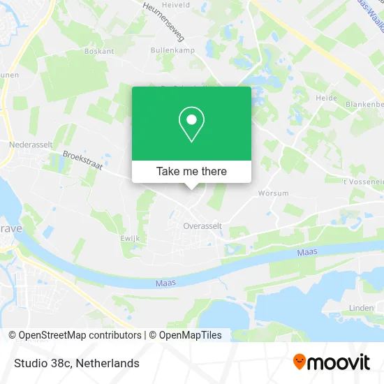 Studio 38c map
