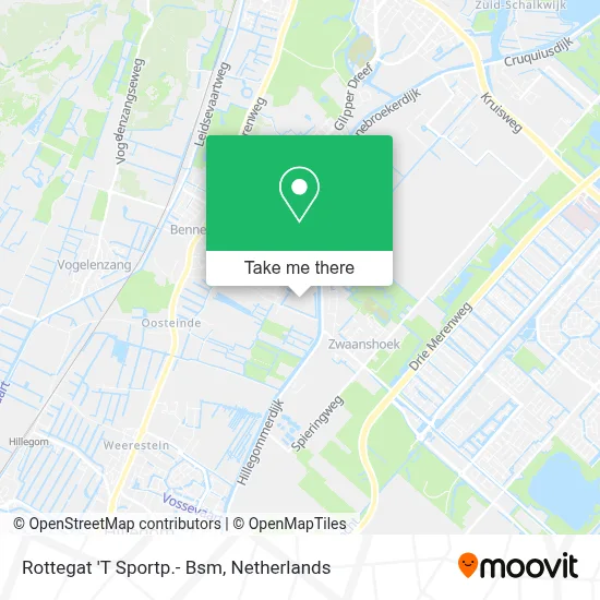 Rottegat 'T Sportp.- Bsm map