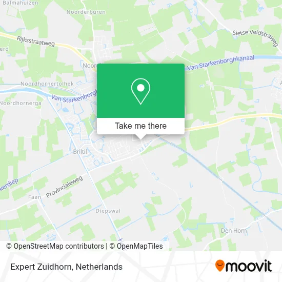 Expert Zuidhorn map