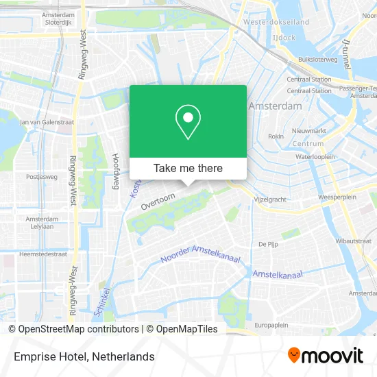 Emprise Hotel map