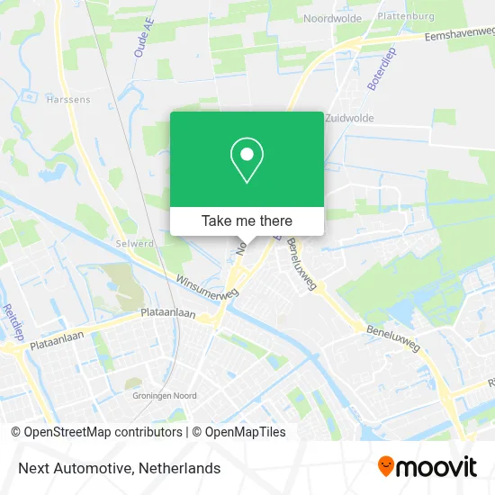 Next Automotive map