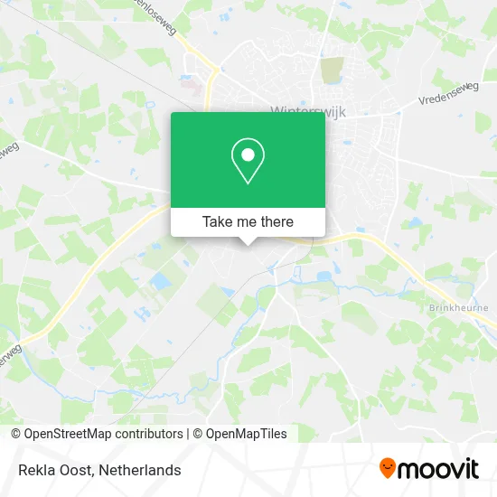 Rekla Oost Karte