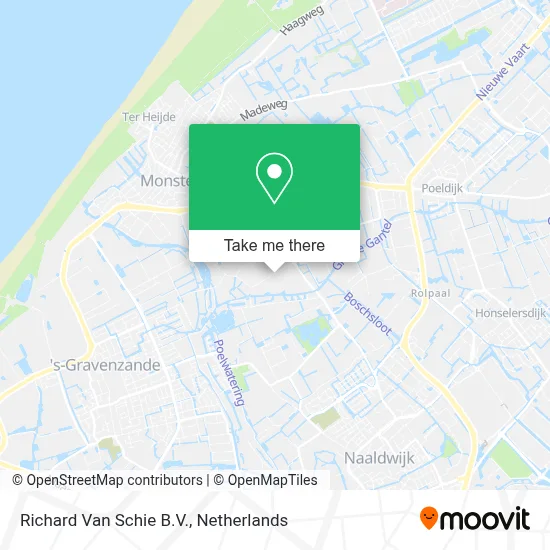 Richard Van Schie B.V. map