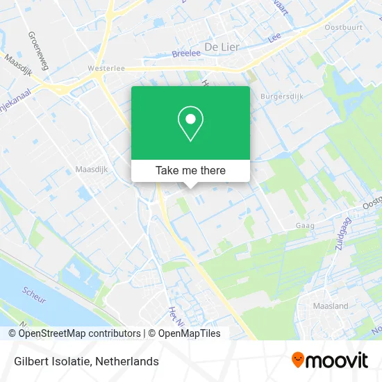 Gilbert Isolatie map