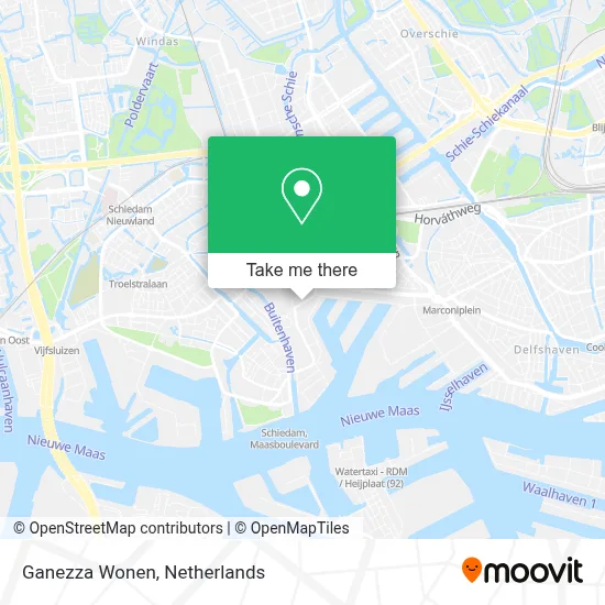 Ganezza Wonen map