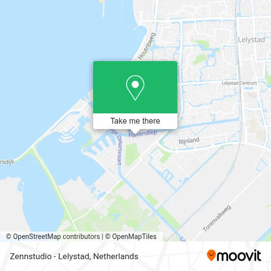 Zennstudio - Lelystad Karte