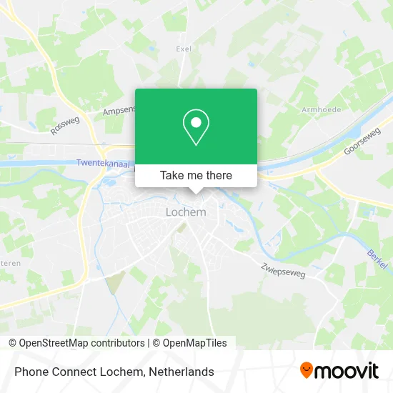 Phone Connect Lochem map
