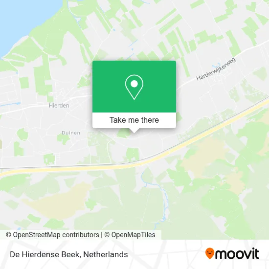 De Hierdense Beek map