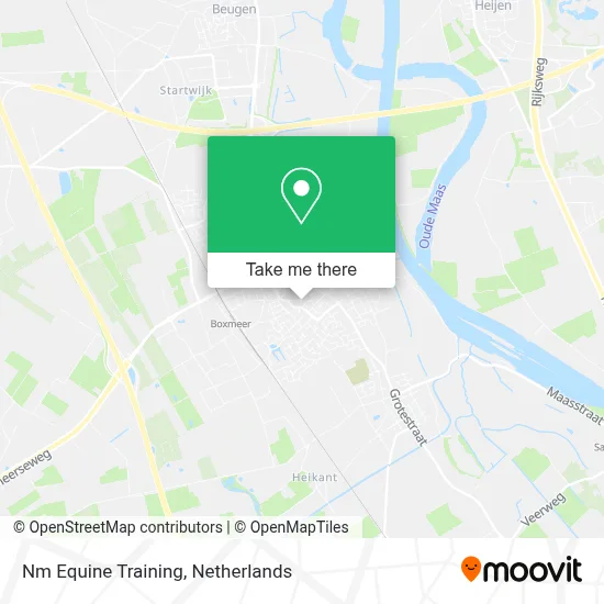 Nm Equine Training map