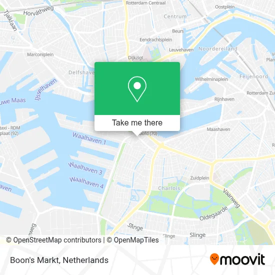 Boon's Markt map