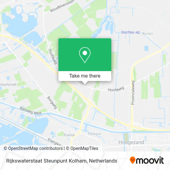 Rijkswaterstaat Steunpunt Kolham map